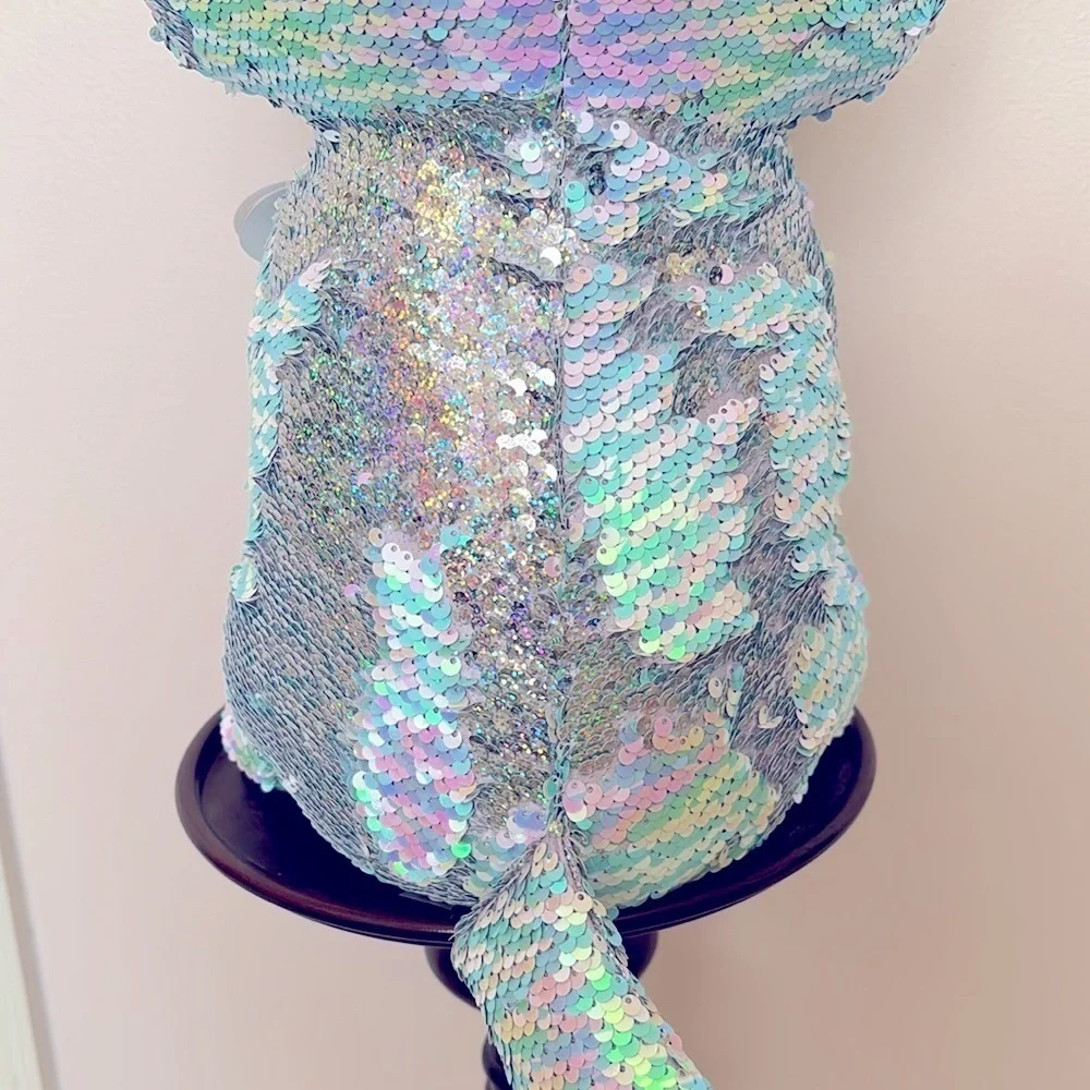 Brand New Ty Flippables Whimsy the Cat Sequins Large 16